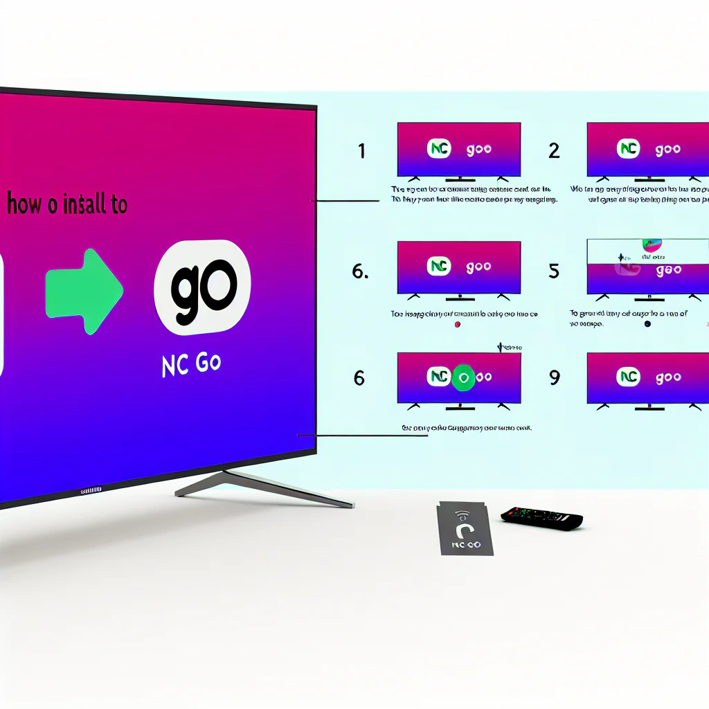 Jak zainstalować NC GO na telewizorze Samsung?