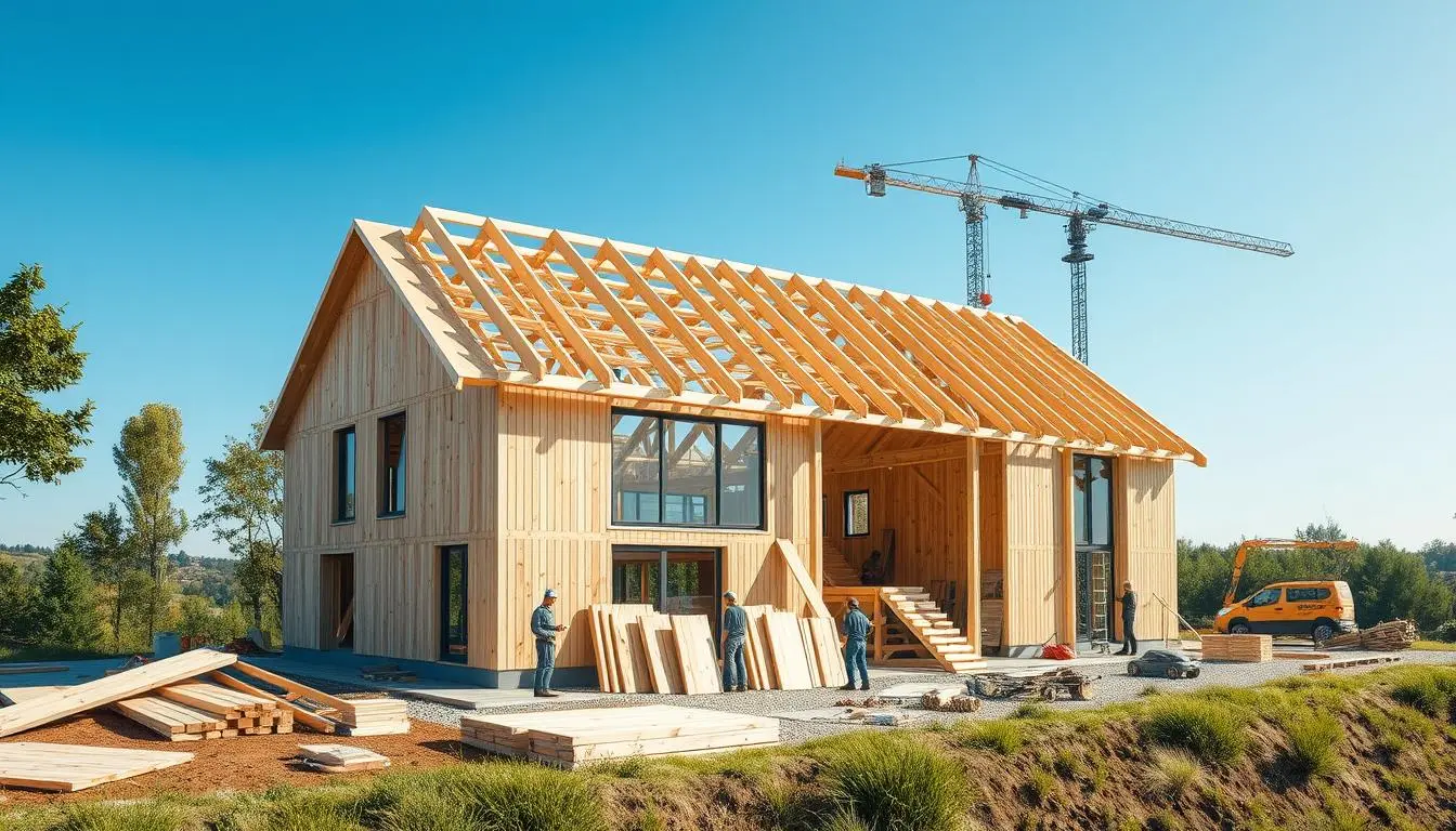 Proces budowy domów prefabrykowanych z drewna – krok po kroku
