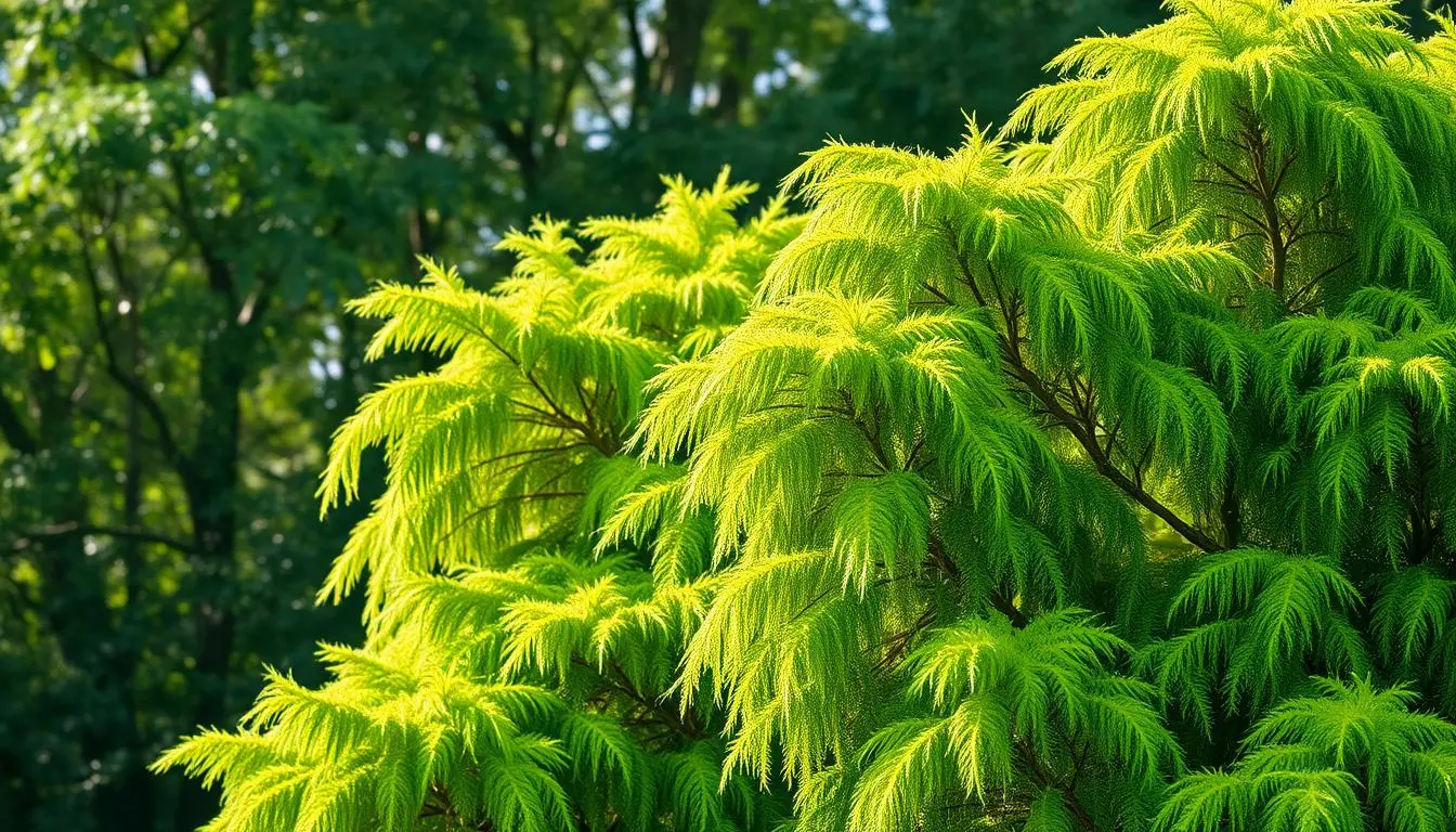 zielony nalot na drzewach zielony nalot na drzewach